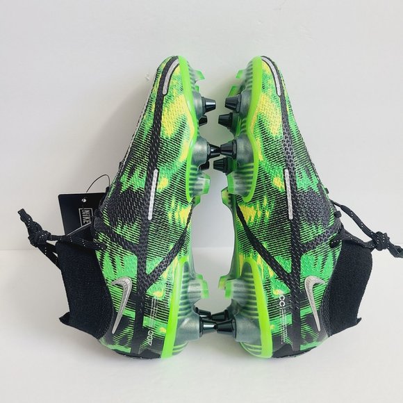 NEW Nike Phantom GT2 Elite DF SW SG AC Soccer Cleats DO2499-004 Size 4 Green main image 4